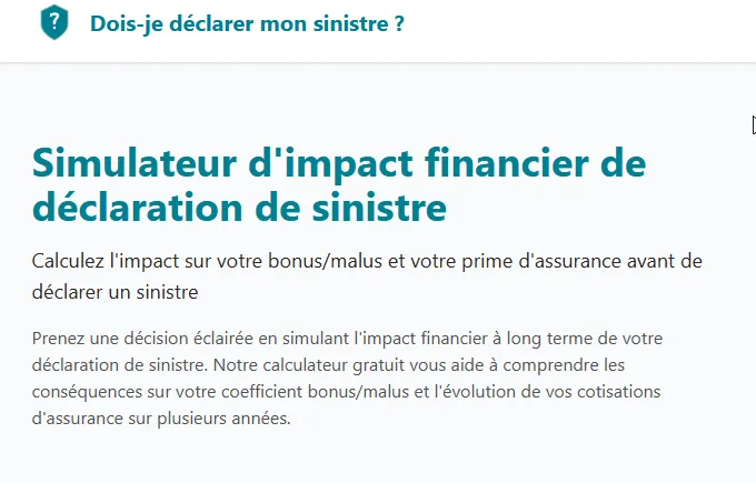Dois-je déclarer mon sinistre ?